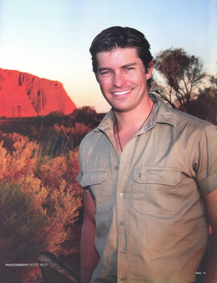 David Graham in Central Australia