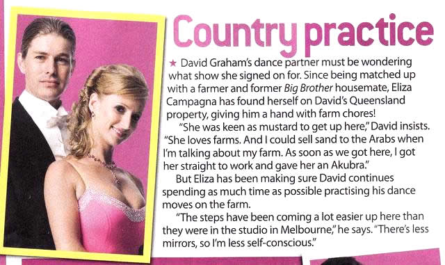 David Graham on Dancing with the Stars