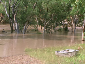 River in Flood in 2008